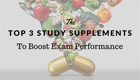 best vitamins for board exam|The Top 3 Study Supplements to Boost Exam Performance (2022).